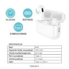 Bluetooth slusalice Pluginn Airbuds Pro bele slika 2