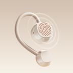 Bluetooth slusalice REMAX OWS OpenBuds P8 krem slika 2