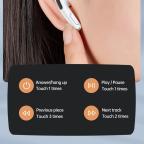 Bluetooth slusalice REMAX TWS-10i bele slika 5