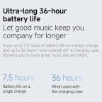 Bluetooth slusalice Xiaomi Redmi Buds 6 Play bele slika 7