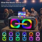 Bluetooth zvucnik BKK-B67 2x60W crni slika 8