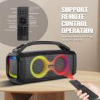 Bluetooth zvucnik BKK-B90 2x20W crni slika 6