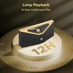 Bluetooth zvucnik BUGANi Brief Pro BS12303 crno-zlatni slika 5