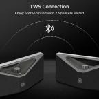 Bluetooth zvucnik BUGANi Brief Pro BS12303 crno-zlatni slika 6