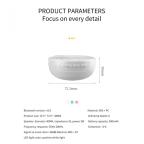 Bluetooth zvucnik EBORA sa lampom crni slika 4