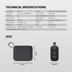 Bluetooth zvucnik Fantech BS153 NeraBox sivi slika 11