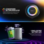 Bluetooth zvucnik Fantech BS154 NeraBox sivi slika 9