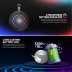 Bluetooth zvucnik Fantech BS161 NeraBox sivi slika 10