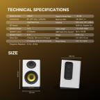 Bluetooth zvucnik Fantech FBB301 Hako Studio beli slika 10
