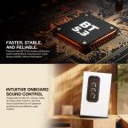 Bluetooth zvucnik Fantech FBB302 Hako Studio beli slika 8