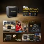 Bluetooth zvucnik Fantech FBS1 Hako Nomad crni slika 4