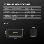 Bluetooth zvucnik Fantech FBS2 Hako Nomad crni slika 12