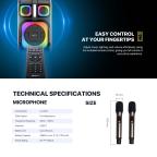 Bluetooth zvucnik Fantech NP03 NeraParty crni slika 10