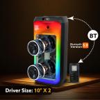 Bluetooth zvucnik JWD DR-1028 RGB slika 4