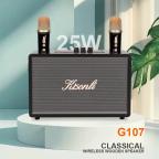 Bluetooth zvucnik Kisonli G107 crno sivi slika 6