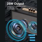 Bluetooth zvucnik Kisonli G107 crno sivi slika 8