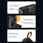 Bluetooth zvucnik Kisonli T11 5W crni slika 7