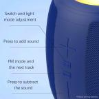 Bluetooth zvucnik LC-03 5W crni slika 7