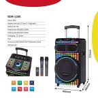 Bluetooth zvucnik NDR-1260 80W crni slika 3