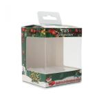 Bluetooth zvucnik novogodisnji ukras crveni slika 2