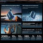 Bluetooth zvucnik REMAX RB-M7 10W vodootporan zeleni slika 2