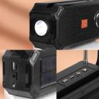 Bluetooth Zvucnik T&G Solarni TG612 crni slika 4