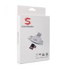 Citac kartica SD microSD na Type C Lightning USB 2.0 JWD-84 beli slika 9