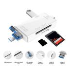 Citac kartica USB JWD 6u1 OTG beli cena 3000 din slika