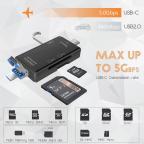 Citac kartica USB JWD 6u1 OTG beli slika 5
