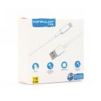 Data kabl KONFULON DC06 Type C beli 1m slika 4