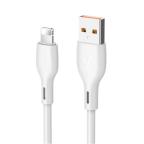 Data kabl KONFULON DC54, 2.4A, USB iPhone Lightning beli 1m cena 1000 din slika
