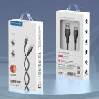 Data kabl KONFULON DC54, 2.4A, USB iPhone Lightning beli 1m slika 5