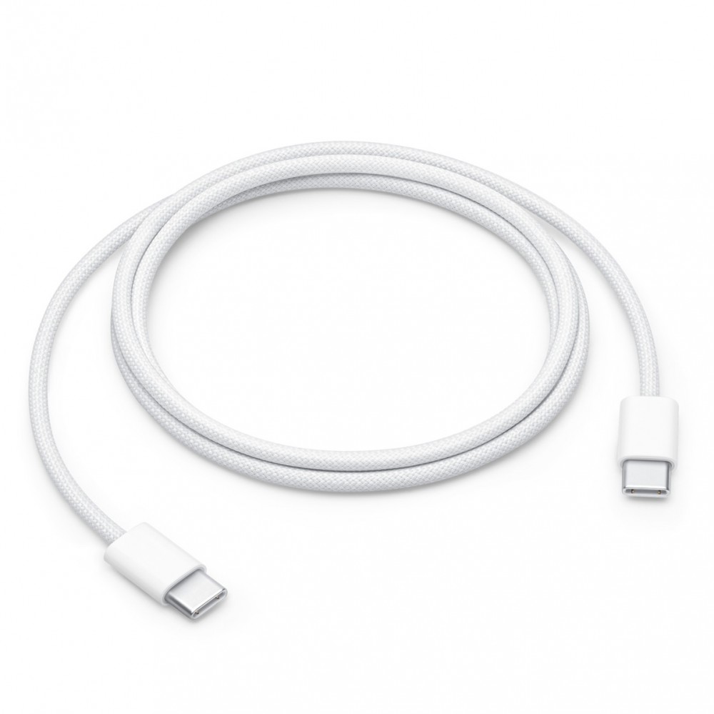 Data kabl L za iPhone 15-17 60W Type C na Type C beli 1m cena 1000 din slika