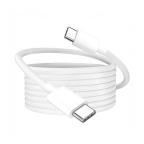 Data kabl L za iPhone 15-17 60W Type C na Type C beli 1m slika 3
