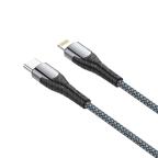 Data kabl LDNIO LC111 PD Type C na iPhone lightning 30W HQ sivi 1m slika 2