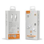 Data kabl LDNIO LC121-I 30W QC Type C na iPhone lightning 1m beli slika 3