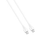 Data kabl LDNIO LC122-C 65w, Type C na Type C beli 2m slika 2