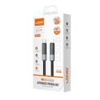 Data kabl LDNIO LC241i 30W Fast Automatic Power OFF Type C na iPhone lightning crni 1m slika 8