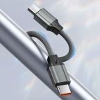 Data kabl LDNIO LC441c-100W Type C na Type C sivi 1m slika 2