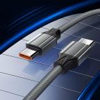 Data kabl LDNIO LC441c-100W Type C na Type C sivi 1m slika 3