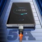 Data kabl LDNIO LC441c-100W Type C na Type C sivi 1m slika 5