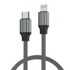 Data kabl LDNIO LC441I 30w, Type C na iPhone lightning sivi 1m cena 2000 din slika
