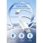 Data kabl LDNIO LC901-C 65W Type C na Type C beli 1m slika 2