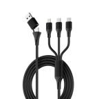 Data kabl LDNIO LC97 uc 100W 4 u 1 crni 1.2m cena 2500 din slika