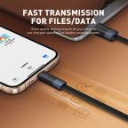 Data kabl LDNIO LS241 50W Fast Automatic Power OFF micro USB crni 1m slika 2