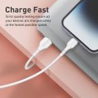 Data kabl LDNIO LS841 25W Fast micro USB beli 1m slika 4