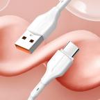 Data kabl LDNIO LS841 25W Fast Type C beli 1m slika 2