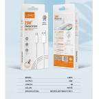 Data kabl LDNIO LS891 25W Fast Type C beli 1m slika 9
