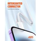 Data kabl LDNIO LS892 25W Fast iPhone lightning beli 2m slika 4