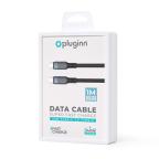 Data kabl Pluginn fast PD 240W Type C na Type C crni 1m cena 1500 din slika